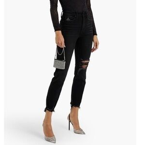 Good American Good Legs Distressed High Rise Skinny Jeans